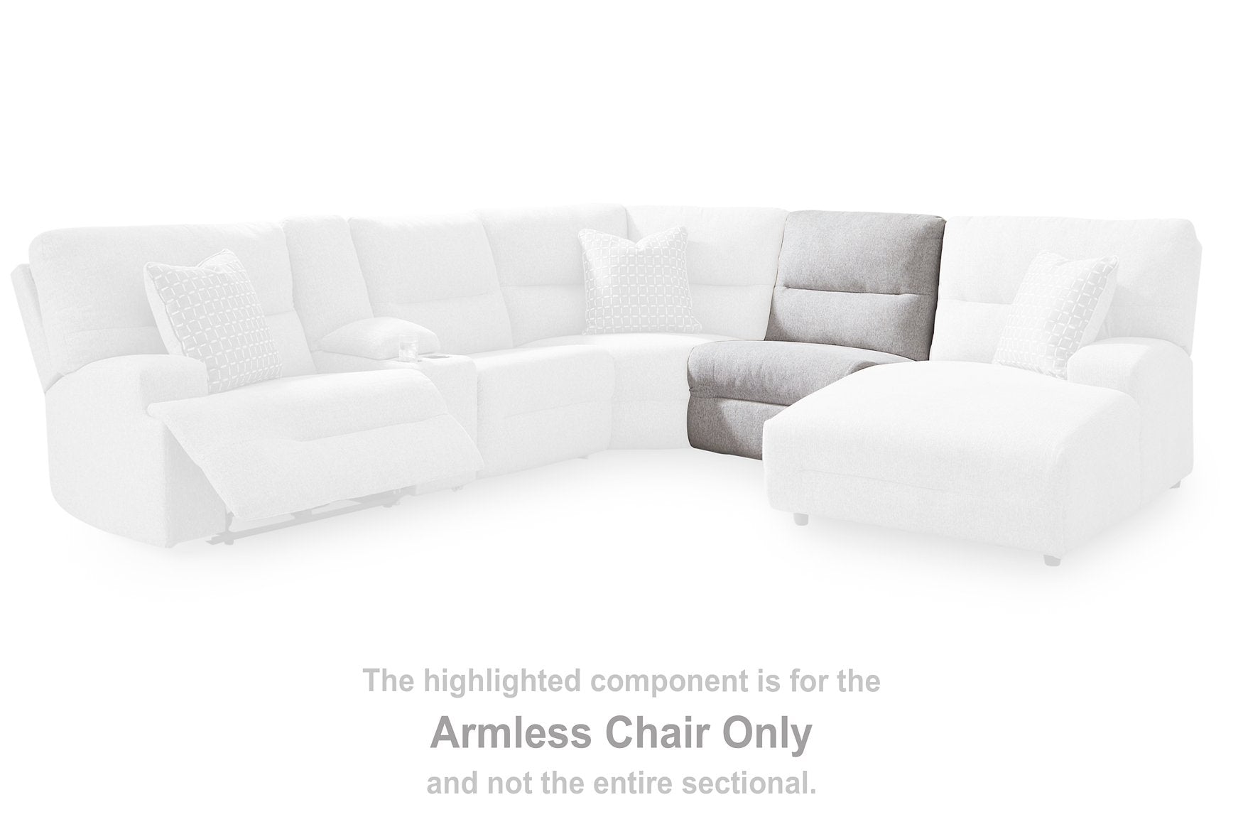 Acklen Place Power Reclining Sectional with Chaise - Luxury Home Furniture (MI)