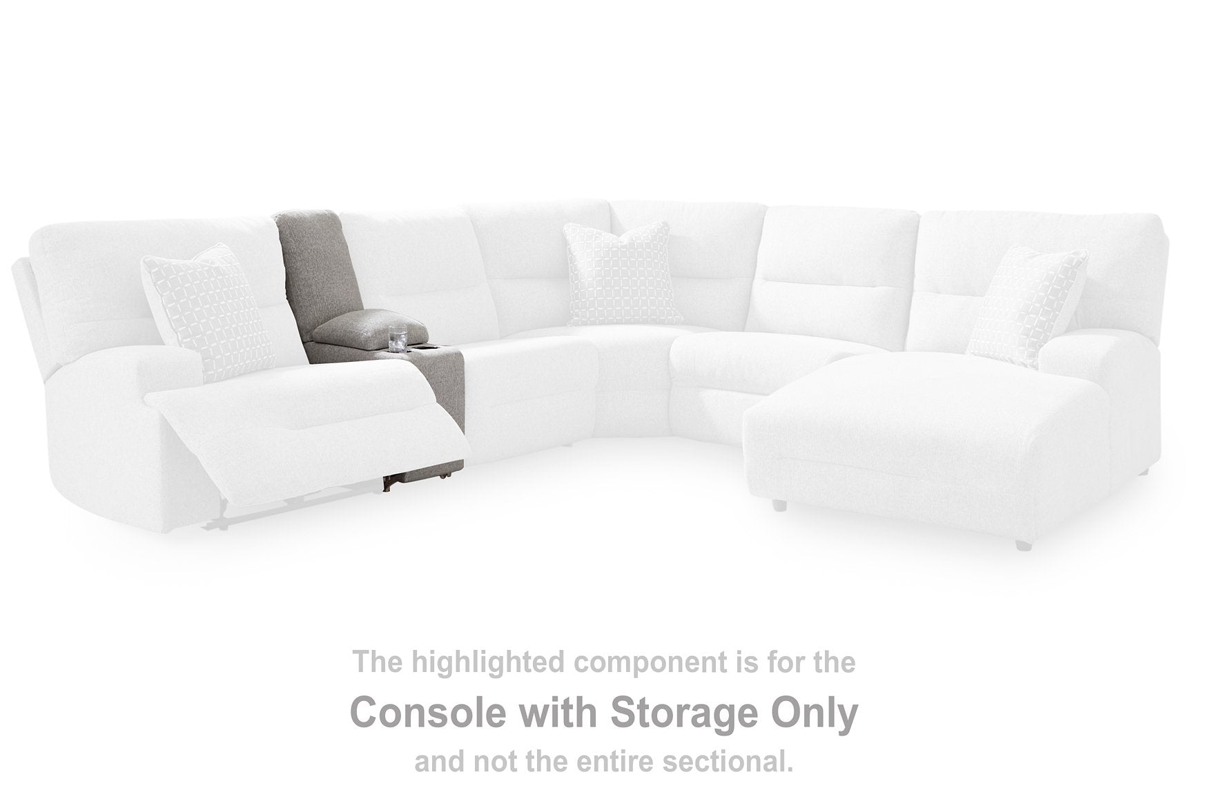 Acklen Place Power Reclining Sectional with Chaise - Luxury Home Furniture (MI)