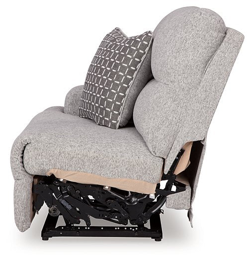 Acklen Place Power Reclining Sectional with Chaise - Luxury Home Furniture (MI)