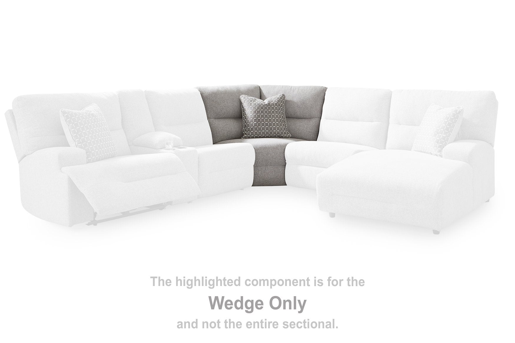 Acklen Place Power Reclining Sectional with Chaise - Luxury Home Furniture (MI)