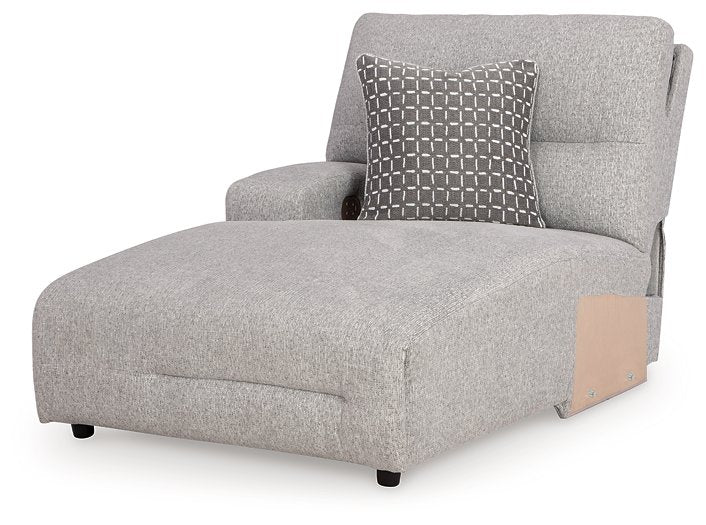 Acklen Place Power Reclining Sectional with Chaise - Luxury Home Furniture (MI)