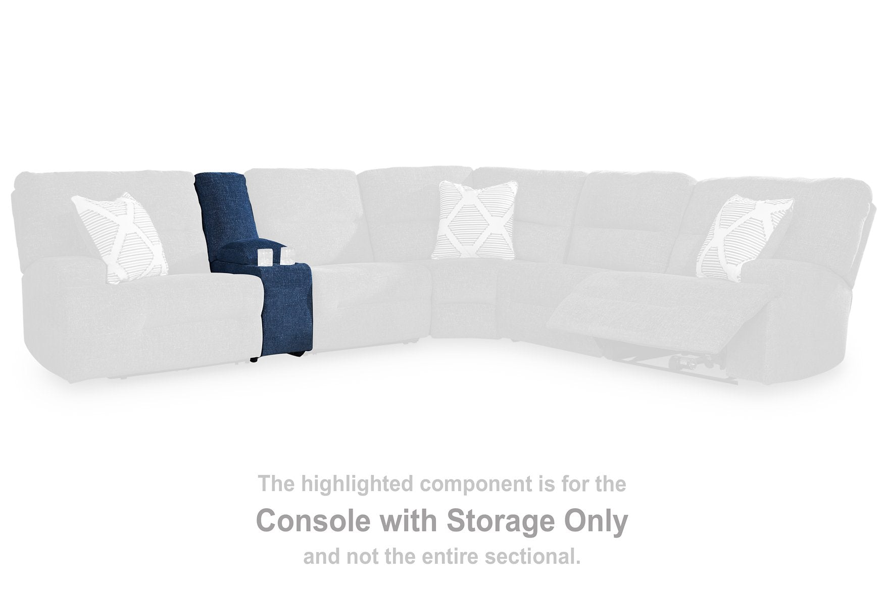 Acklen Place Power Reclining Sectional with Chaise - Luxury Home Furniture (MI)