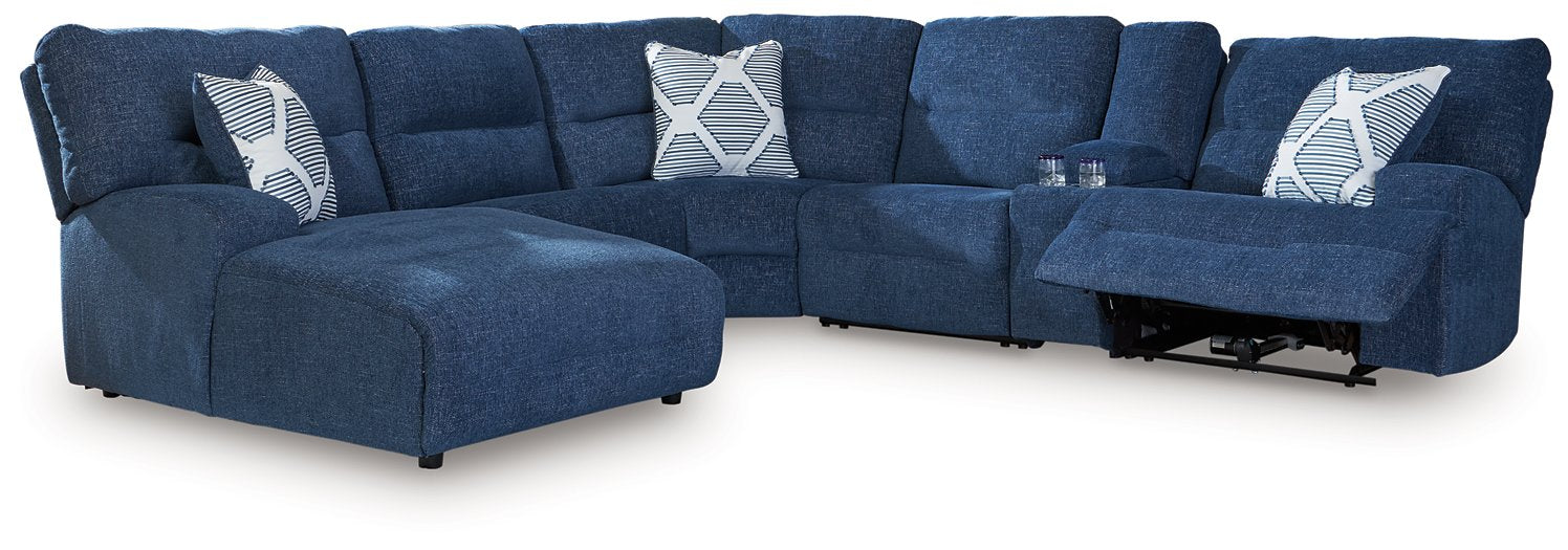 Acklen Place Power Reclining Sectional with Chaise - Luxury Home Furniture (MI)