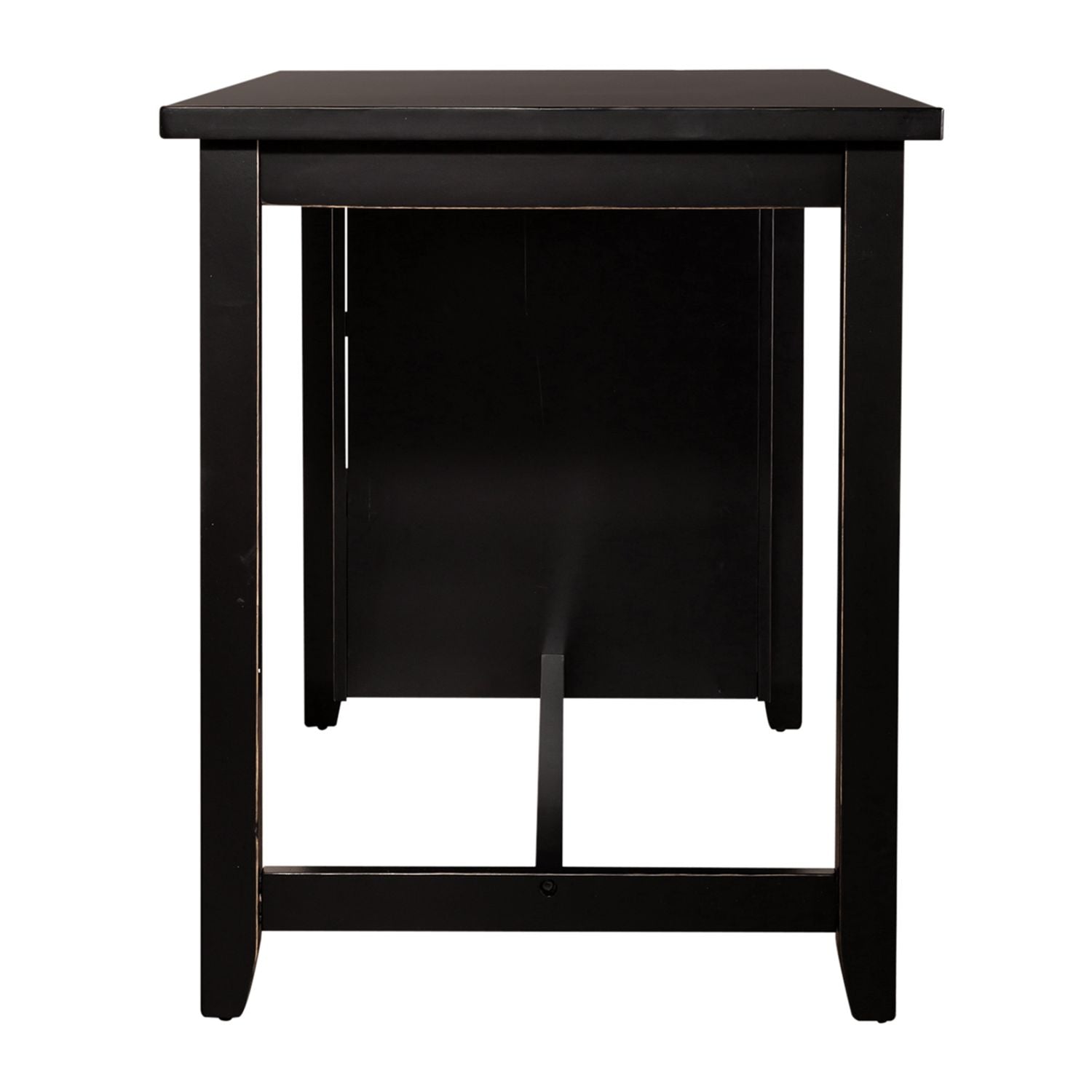 Brook Creek 5 Piece Counter Set in Black - Luxury Home Furniture (MI)