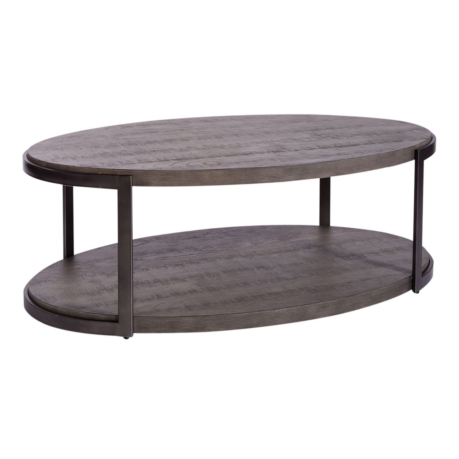 Modern View Oval Cocktail Table - Luxury Home Furniture (MI)