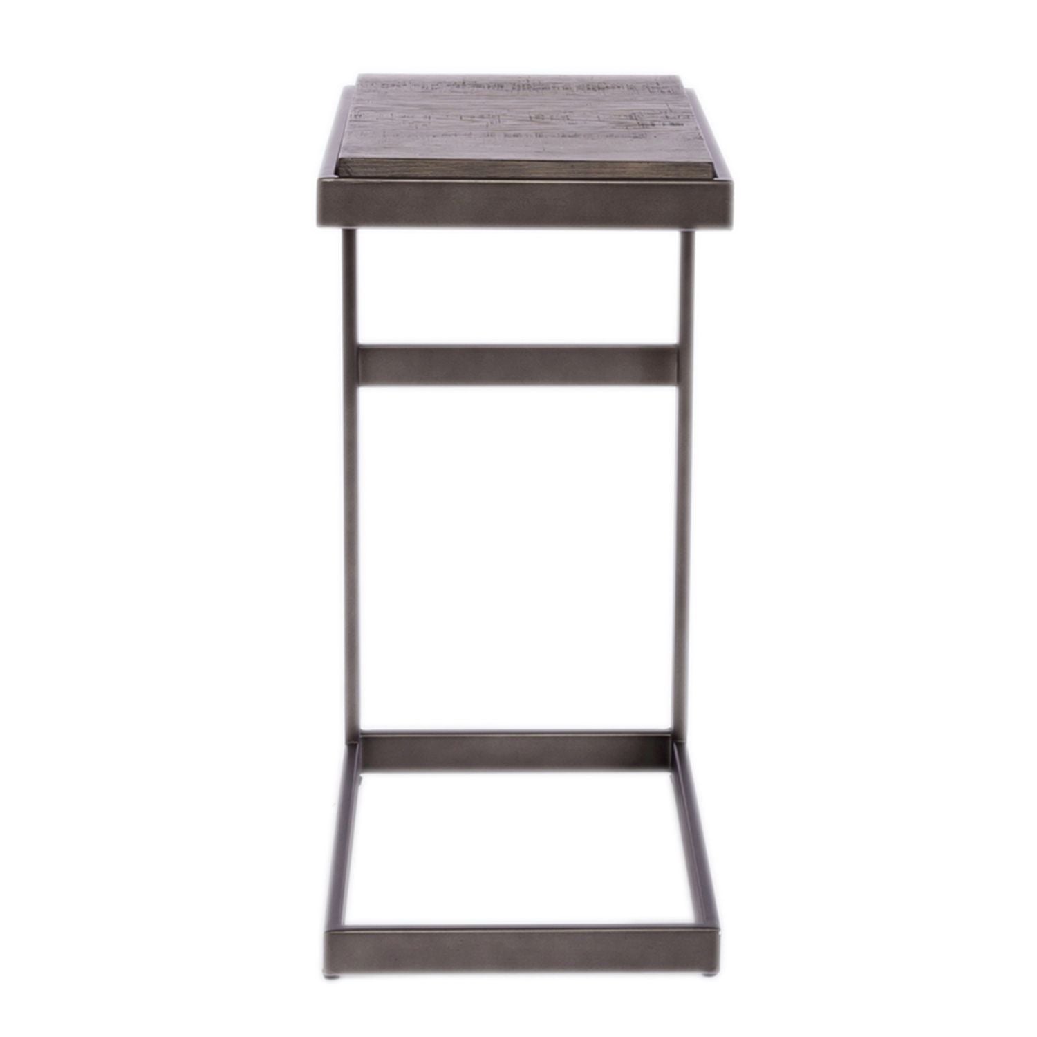 Modern View Laptop Table in Gray - Luxury Home Furniture (MI)