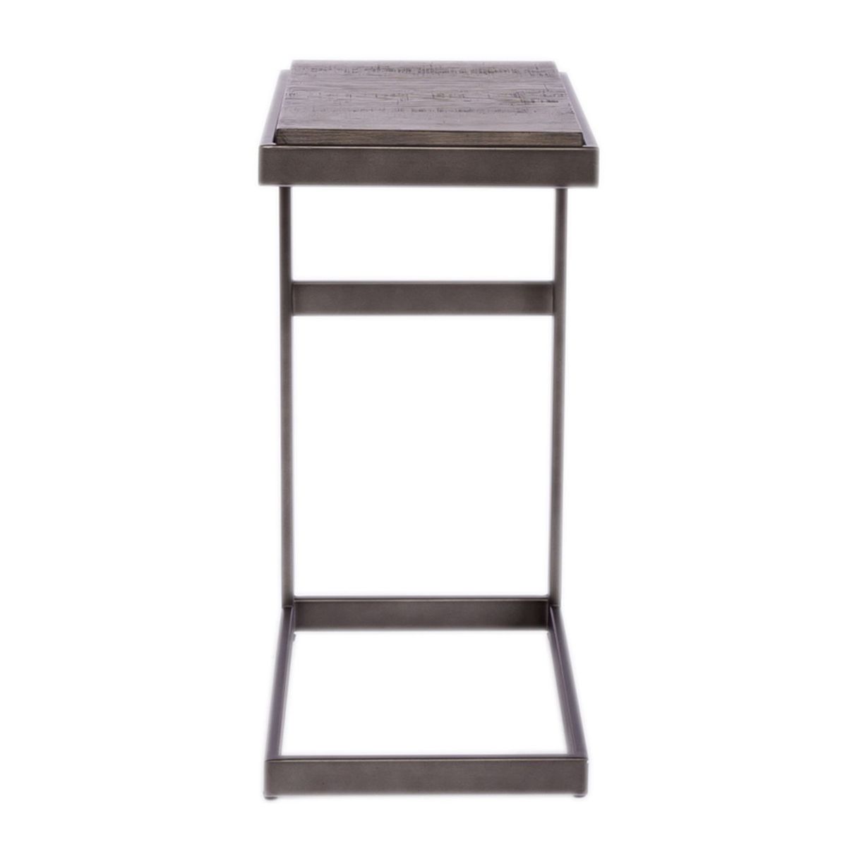 Liberty Furniture Modern View Laptop Table in Gray image
