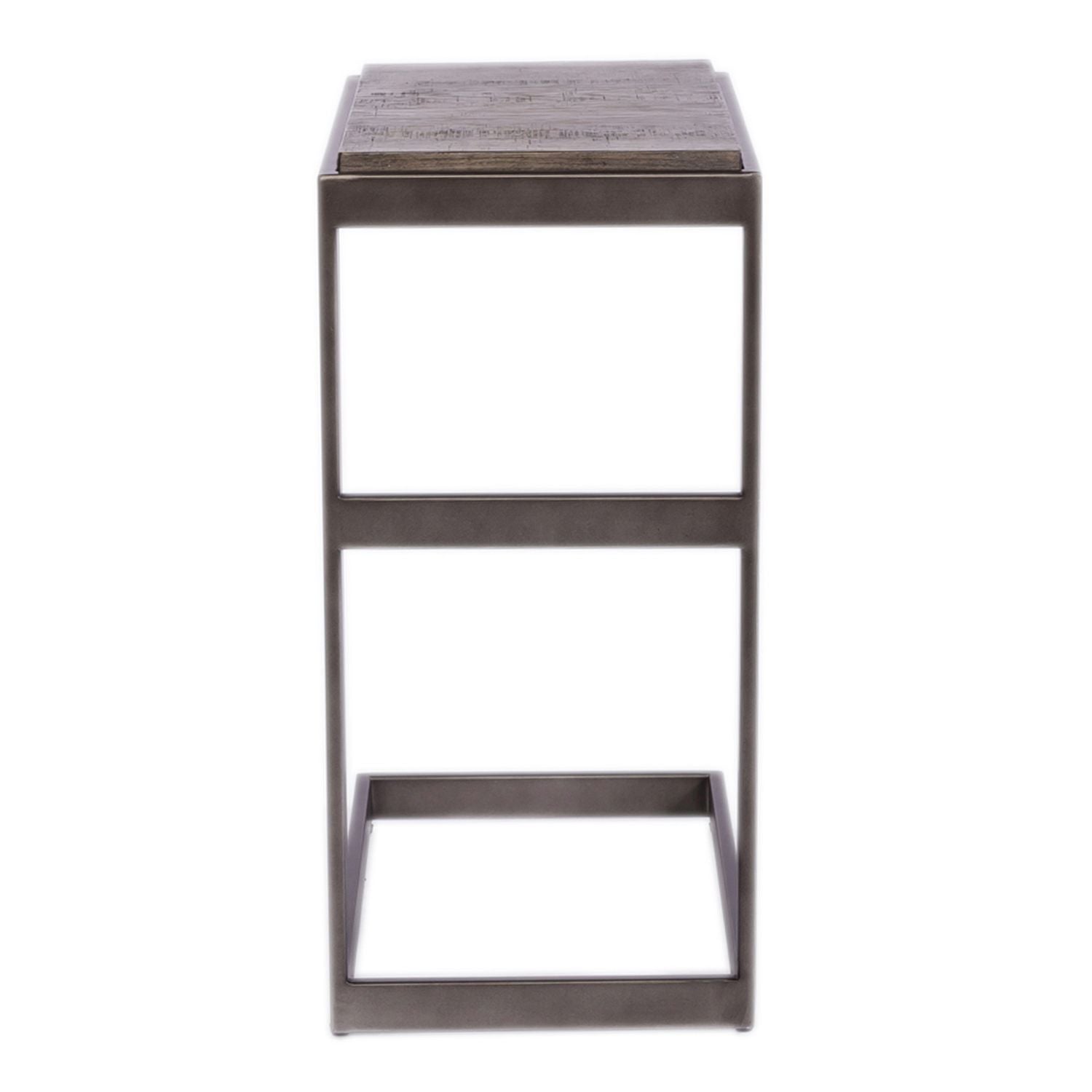 Modern View Laptop Table in Gray - Luxury Home Furniture (MI)