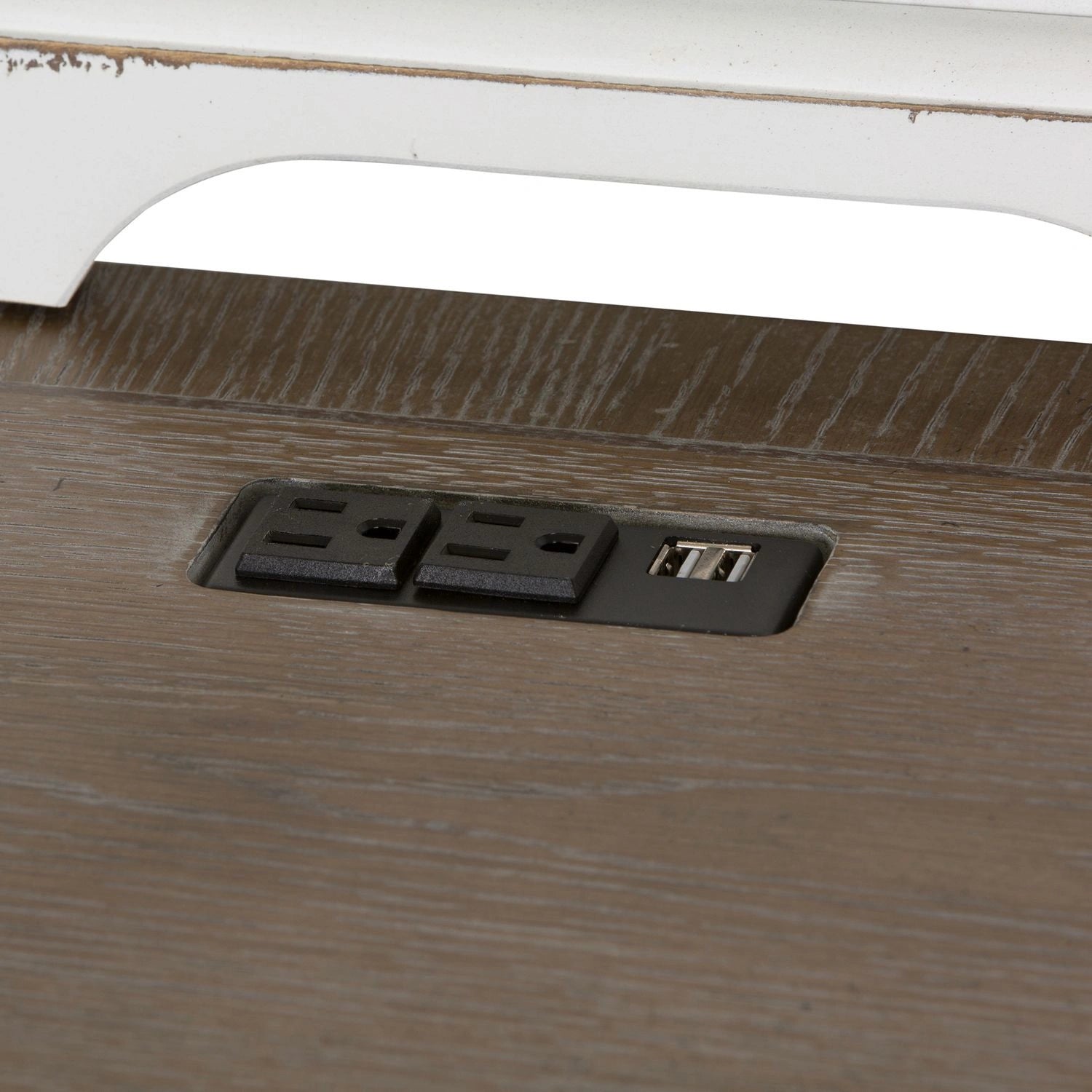 Magnolia Manor Credenza & Hutch image