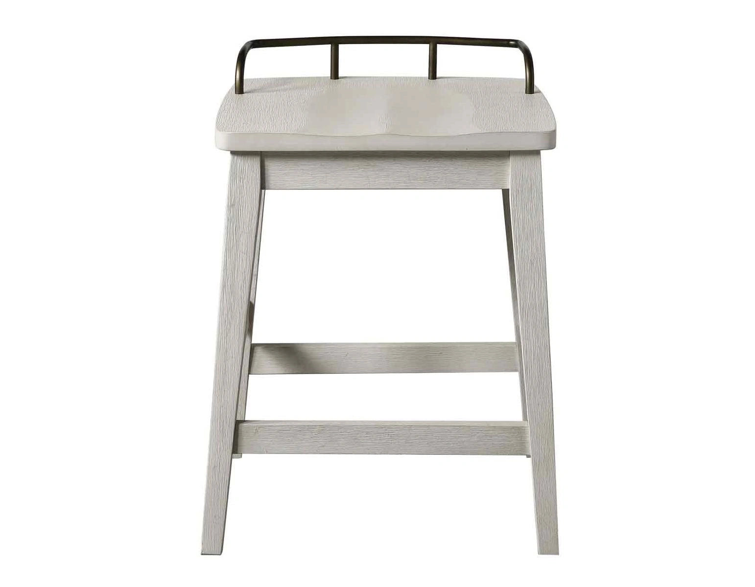 Steve Silver Pendleton Counter Stool in Ivory (Set of 2)