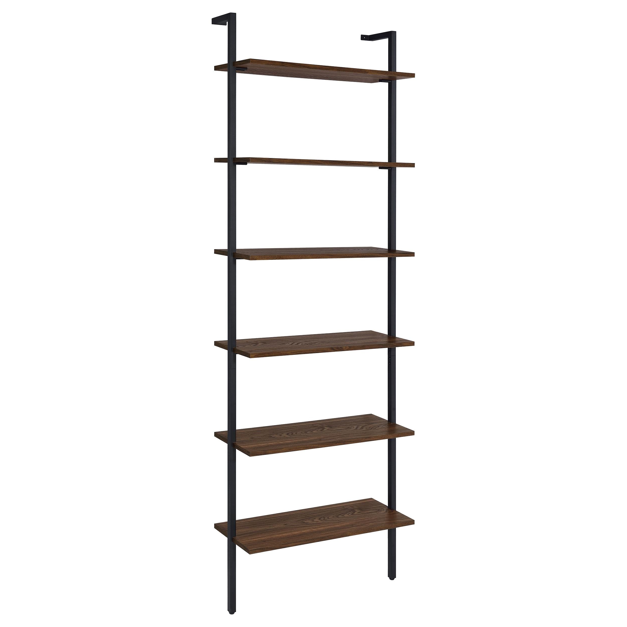 Owens 3-piece 96-inch Wall Mounted Bookshelf Set Walnut - Luxury Home Furniture (MI)