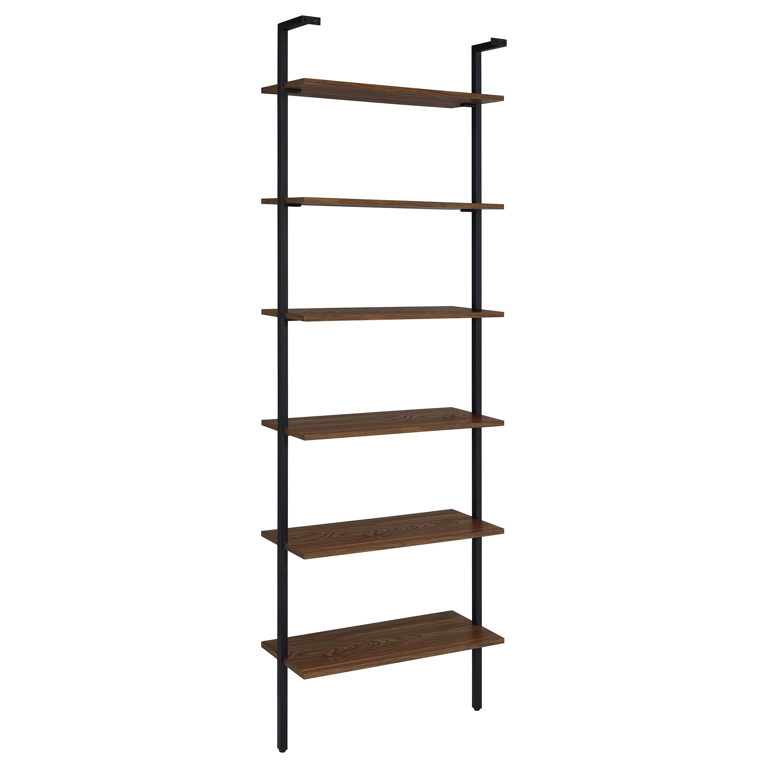 Owens 3-piece 96-inch Wall Mounted Bookshelf Set Walnut - Luxury Home Furniture (MI)