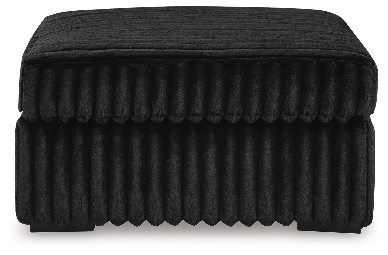 Midnight-Madness Oversized Accent Ottoman - Luxury Home Furniture (MI)