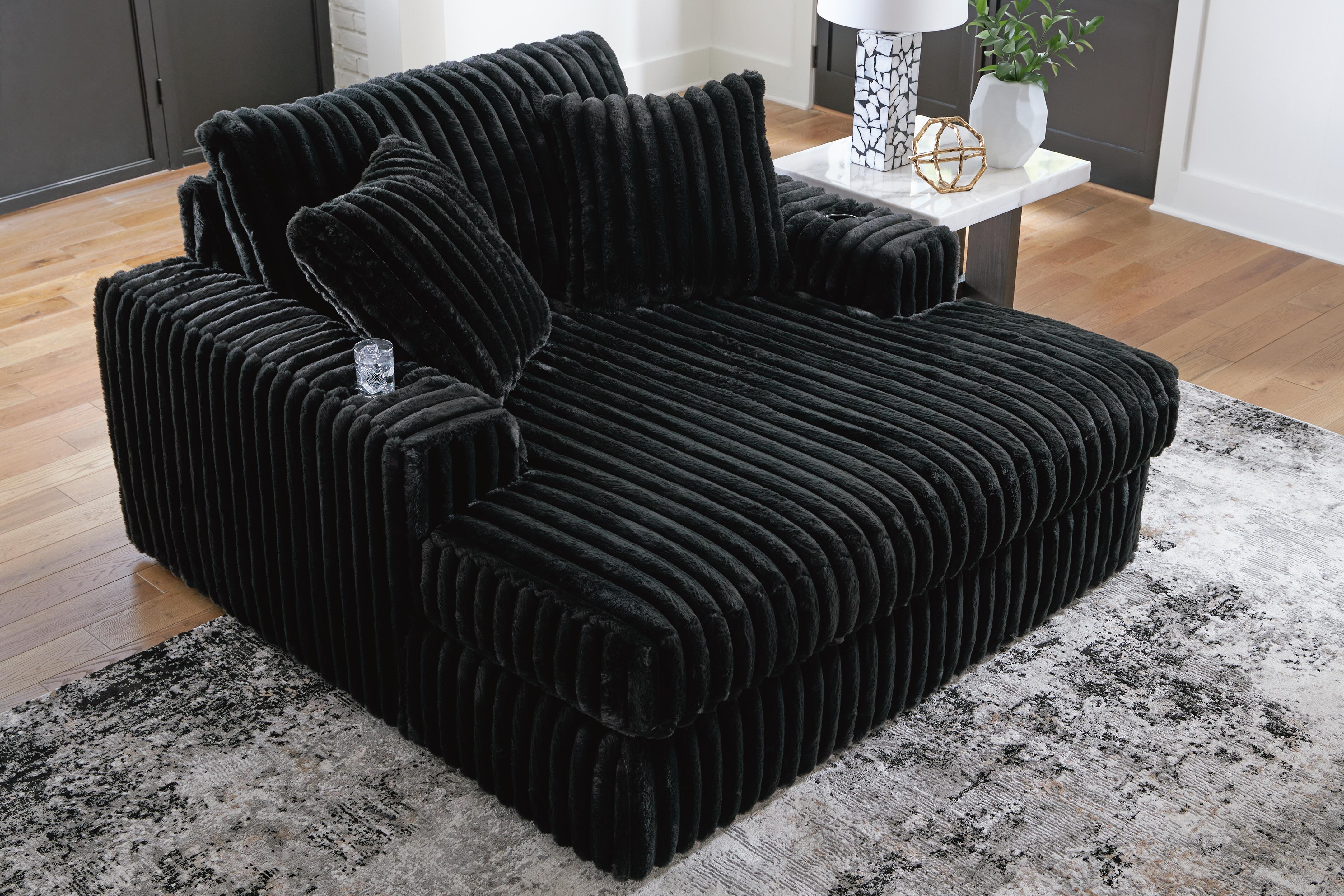 Midnight-Madness Oversized Chaise - Luxury Home Furniture (MI)