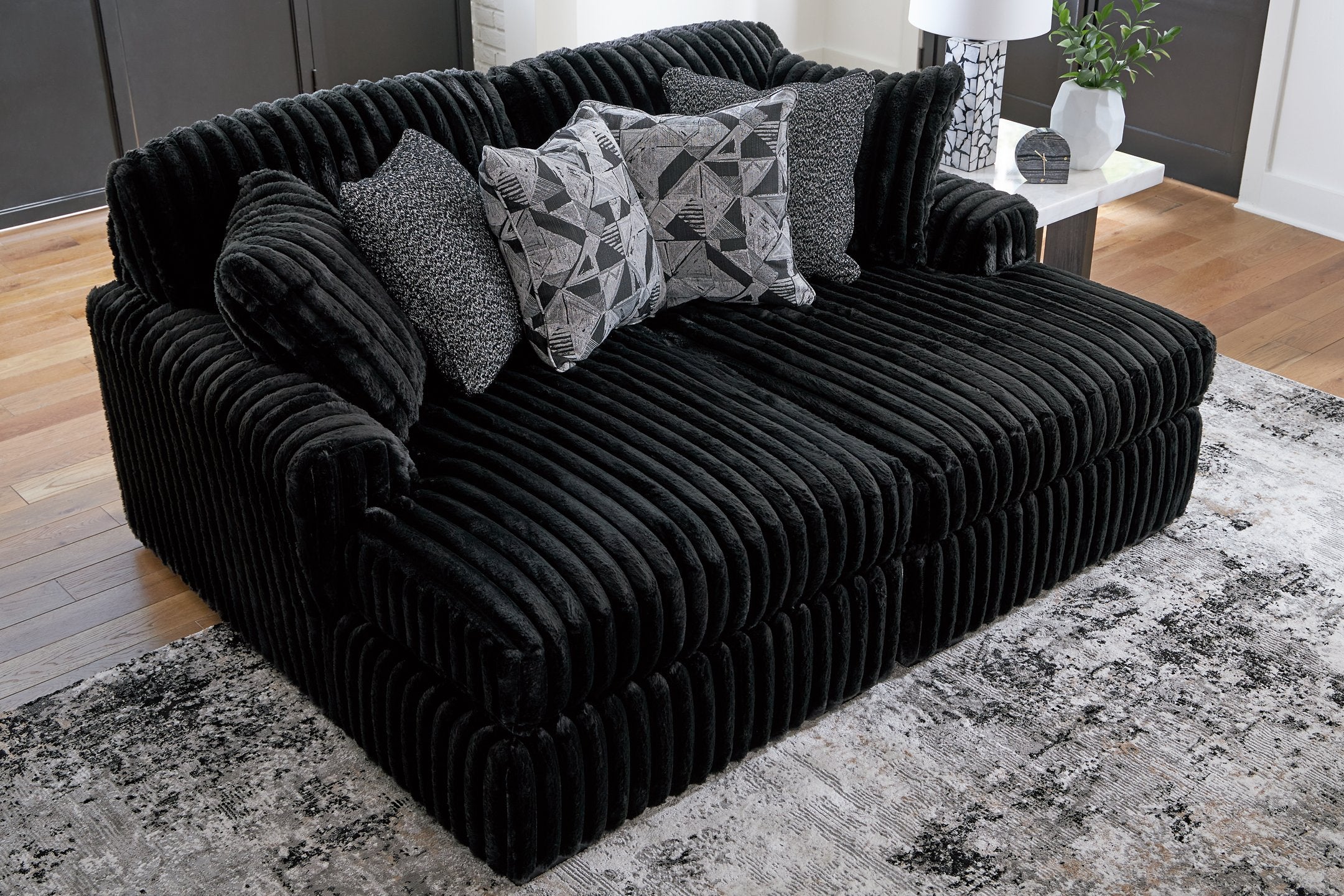 Midnight-Madness Super Chaise - Luxury Home Furniture (MI)