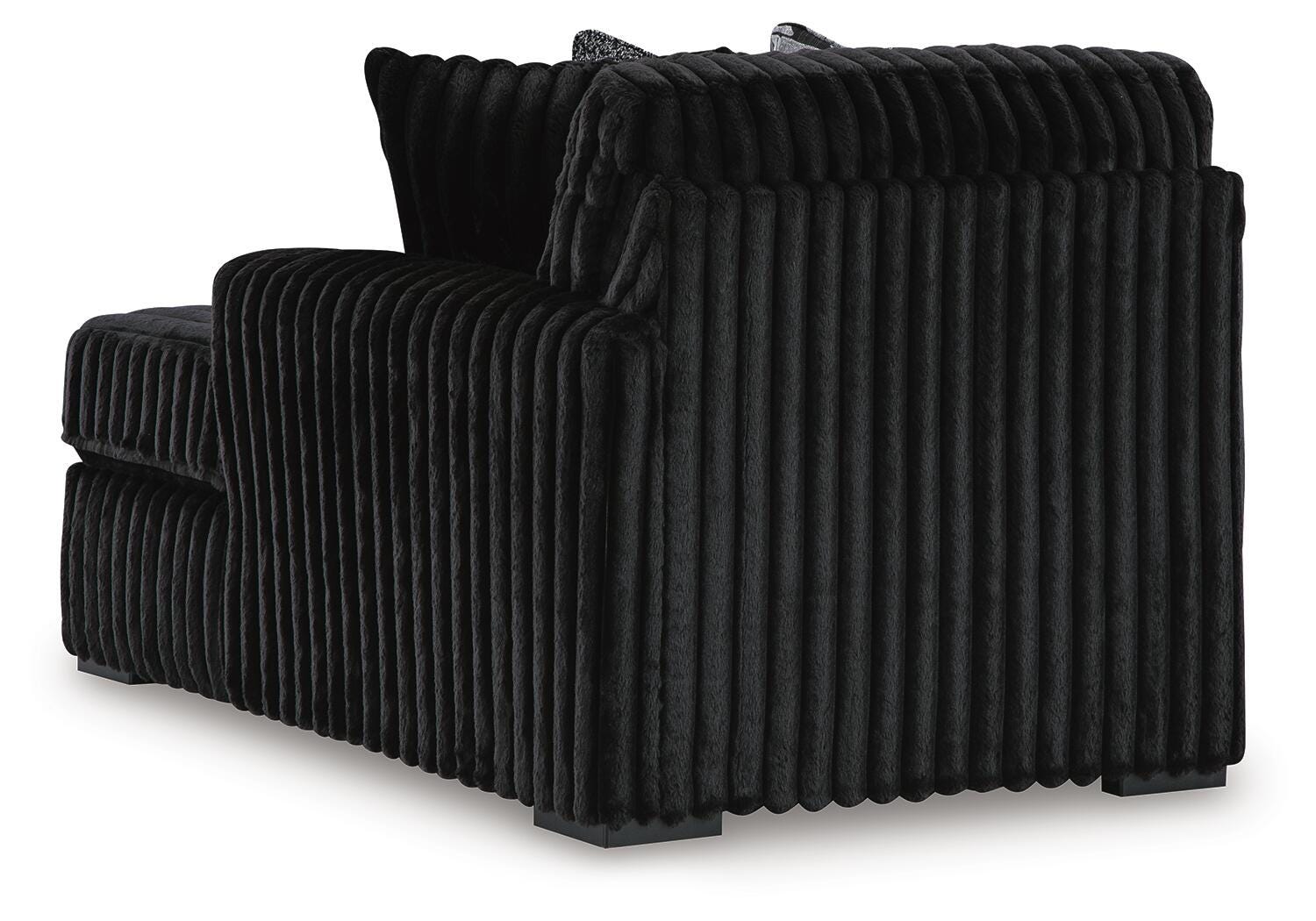 Midnight-Madness Sectional with Chaise - Luxury Home Furniture (MI)