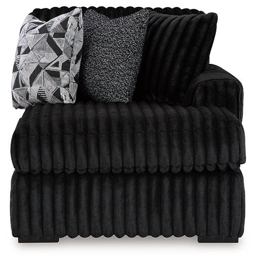 Midnight-Madness Sectional Sofa with Chaise