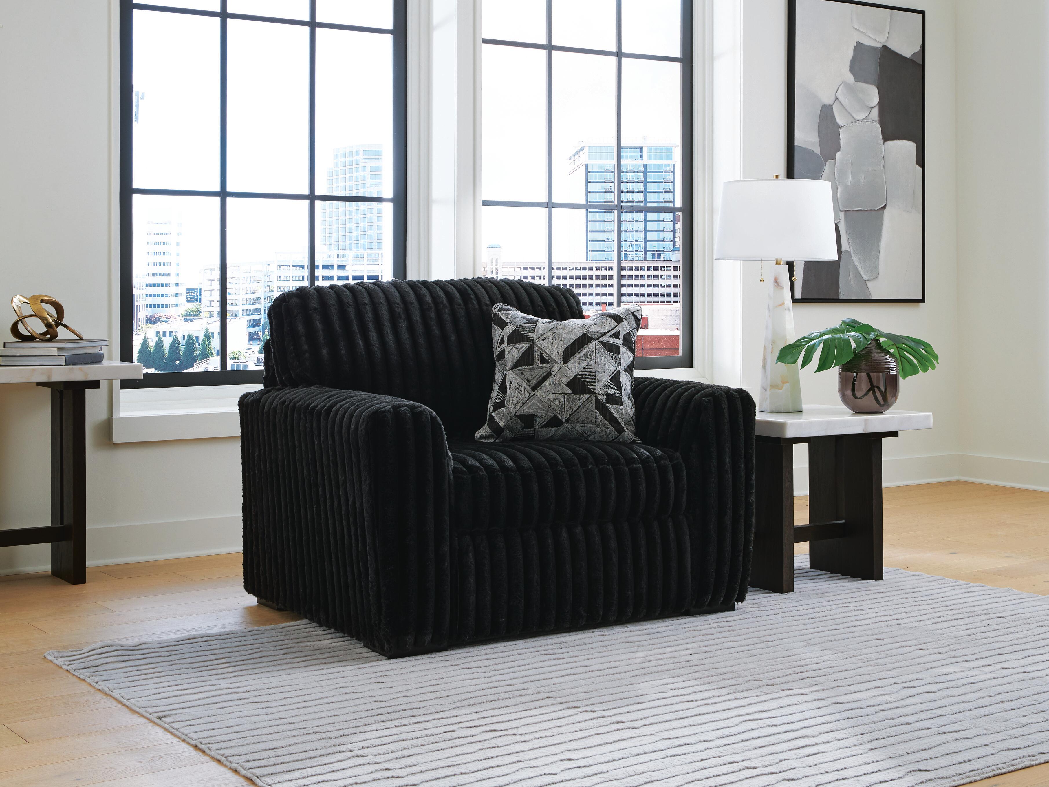 Midnight-Madness Oversized Chair - Luxury Home Furniture (MI)