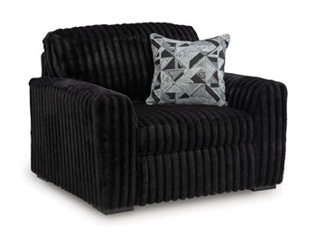 Midnight-Madness Oversized Chair - Luxury Home Furniture (MI)