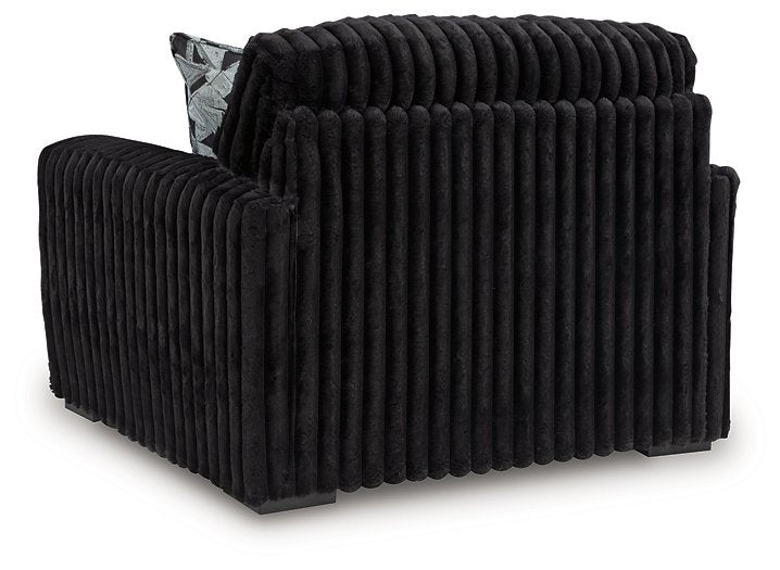 Midnight-Madness Oversized Chair - Luxury Home Furniture (MI)