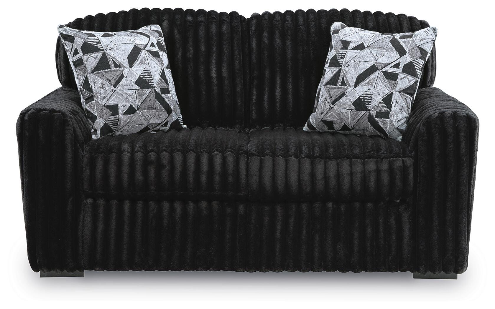 Midnight-Madness Loveseat - Luxury Home Furniture (MI)