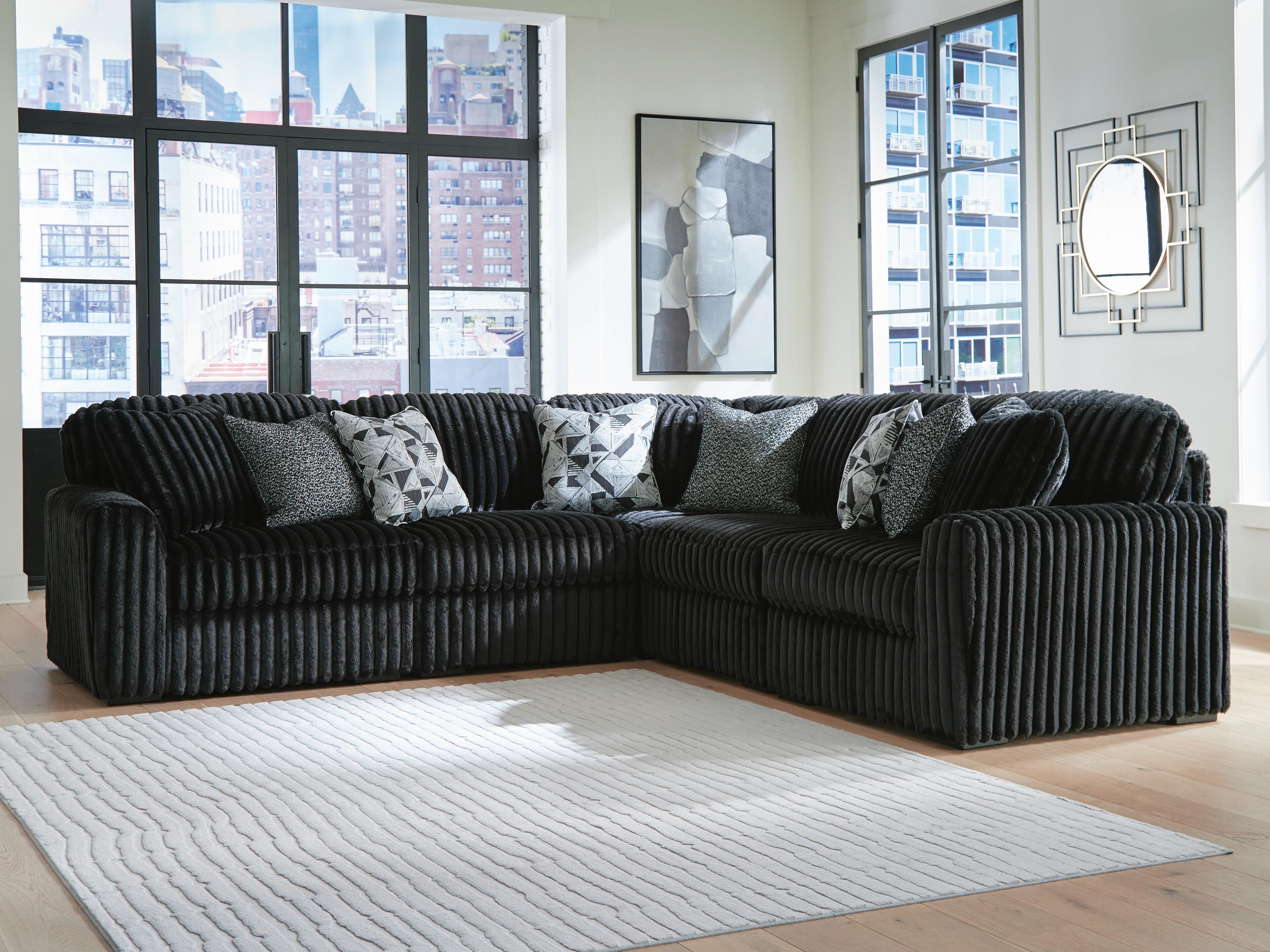 Midnight-Madness Sectional - Luxury Home Furniture (MI)