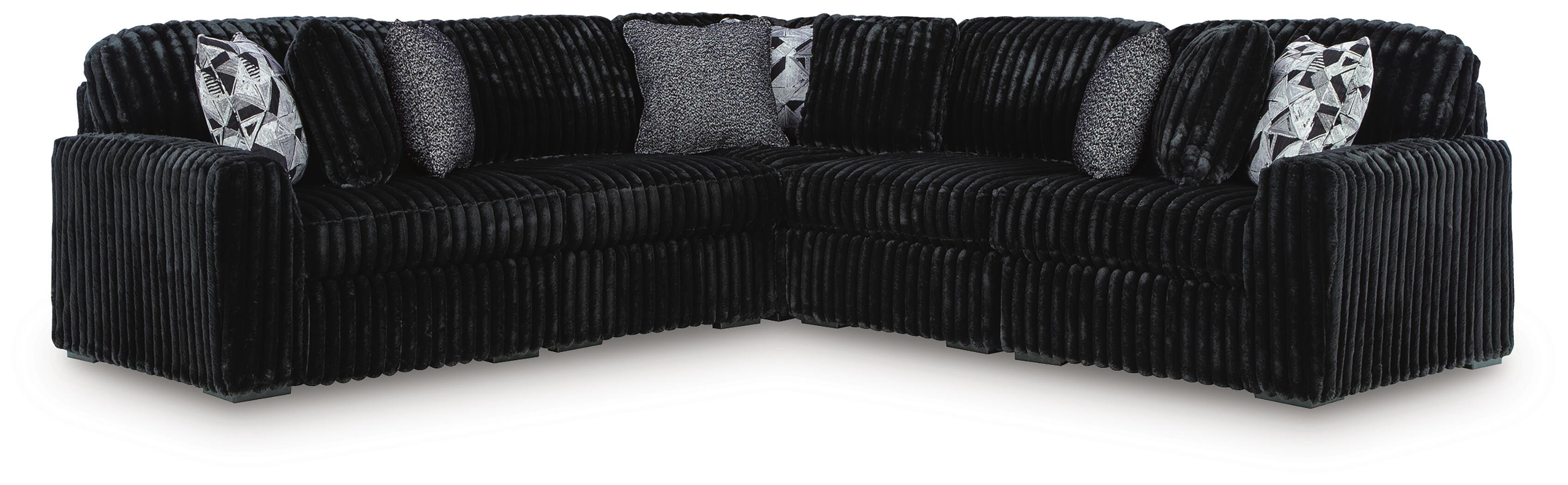 Midnight-Madness Sectional - Luxury Home Furniture (MI)