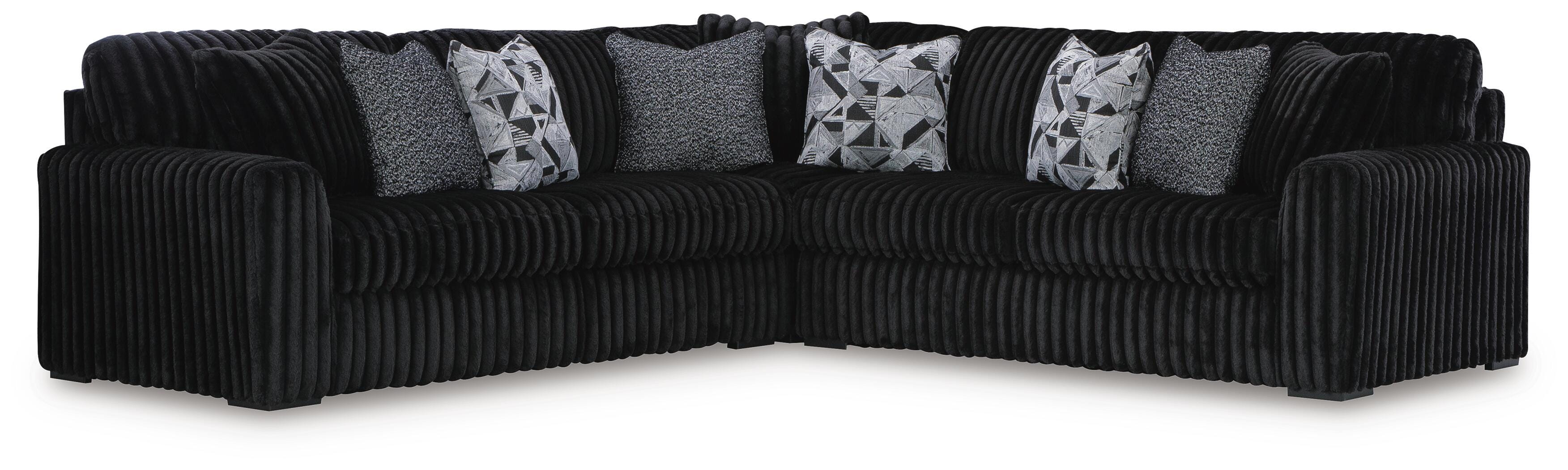 Midnight-Madness Sectional - Luxury Home Furniture (MI)