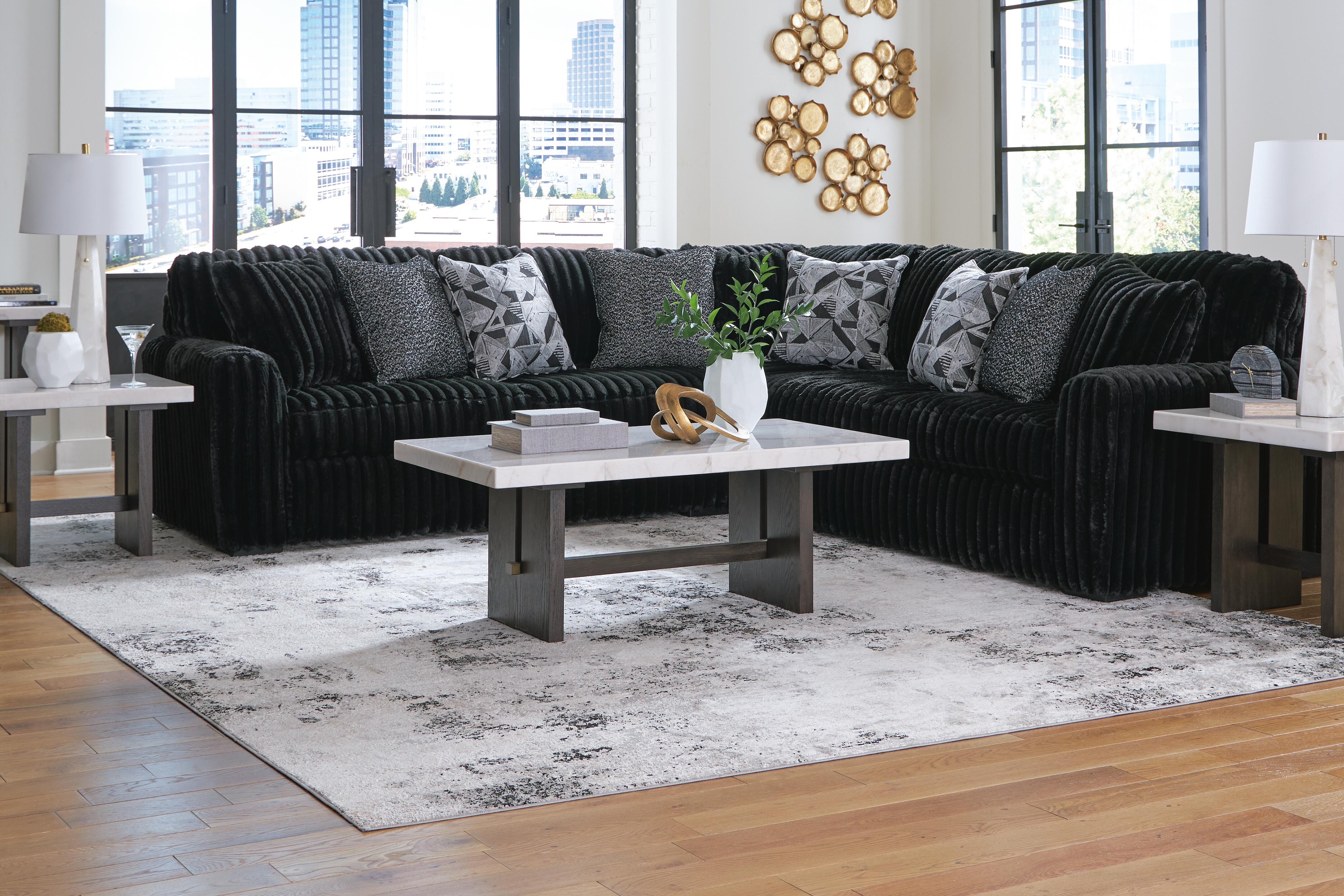 Midnight-Madness Sectional - Luxury Home Furniture (MI)