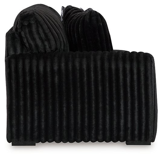 Midnight-Madness Sectional with Chaise - Luxury Home Furniture (MI)