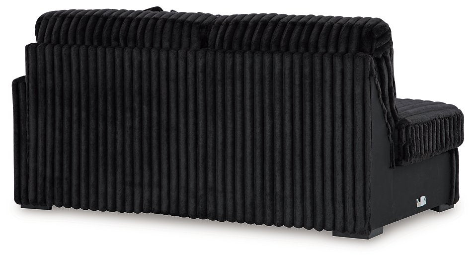 Midnight-Madness Sectional with Chaise - Luxury Home Furniture (MI)