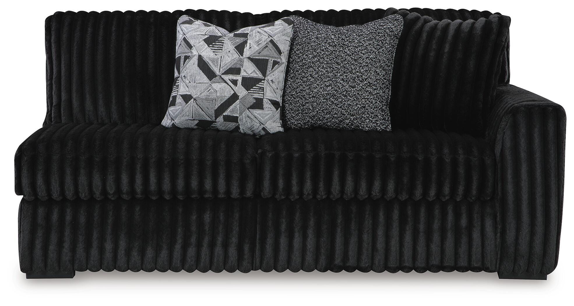Midnight-Madness Sectional Sofa with Chaise - Luxury Home Furniture (MI)