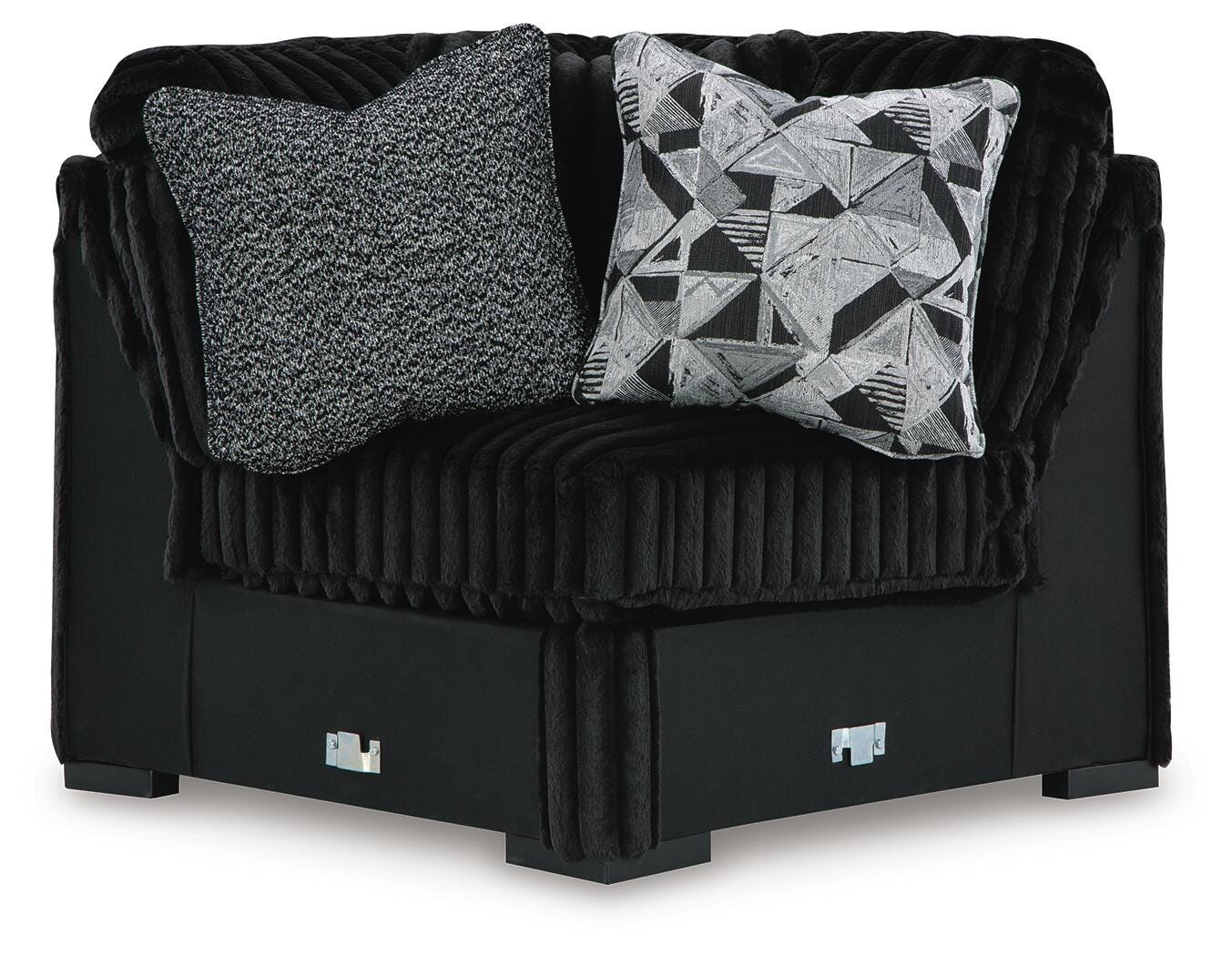 Midnight-Madness Sectional with Chaise - Luxury Home Furniture (MI)