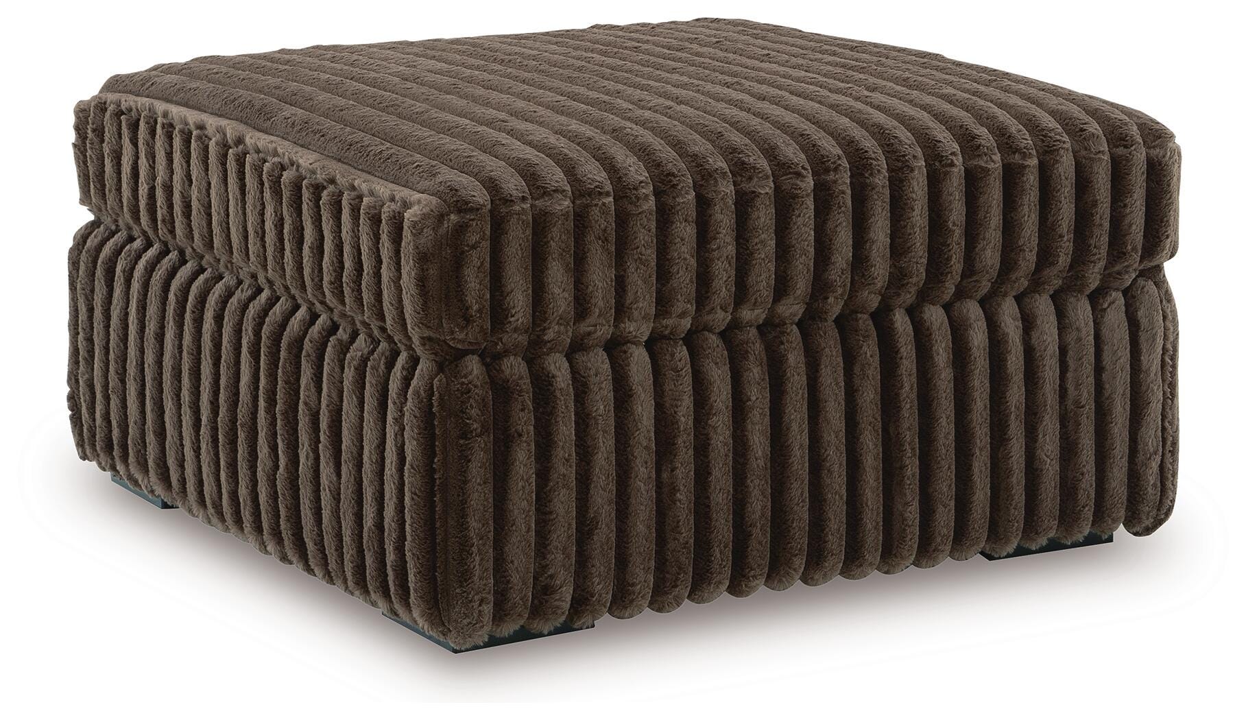 Midnight-Madness Oversized Accent Ottoman - Luxury Home Furniture (MI)