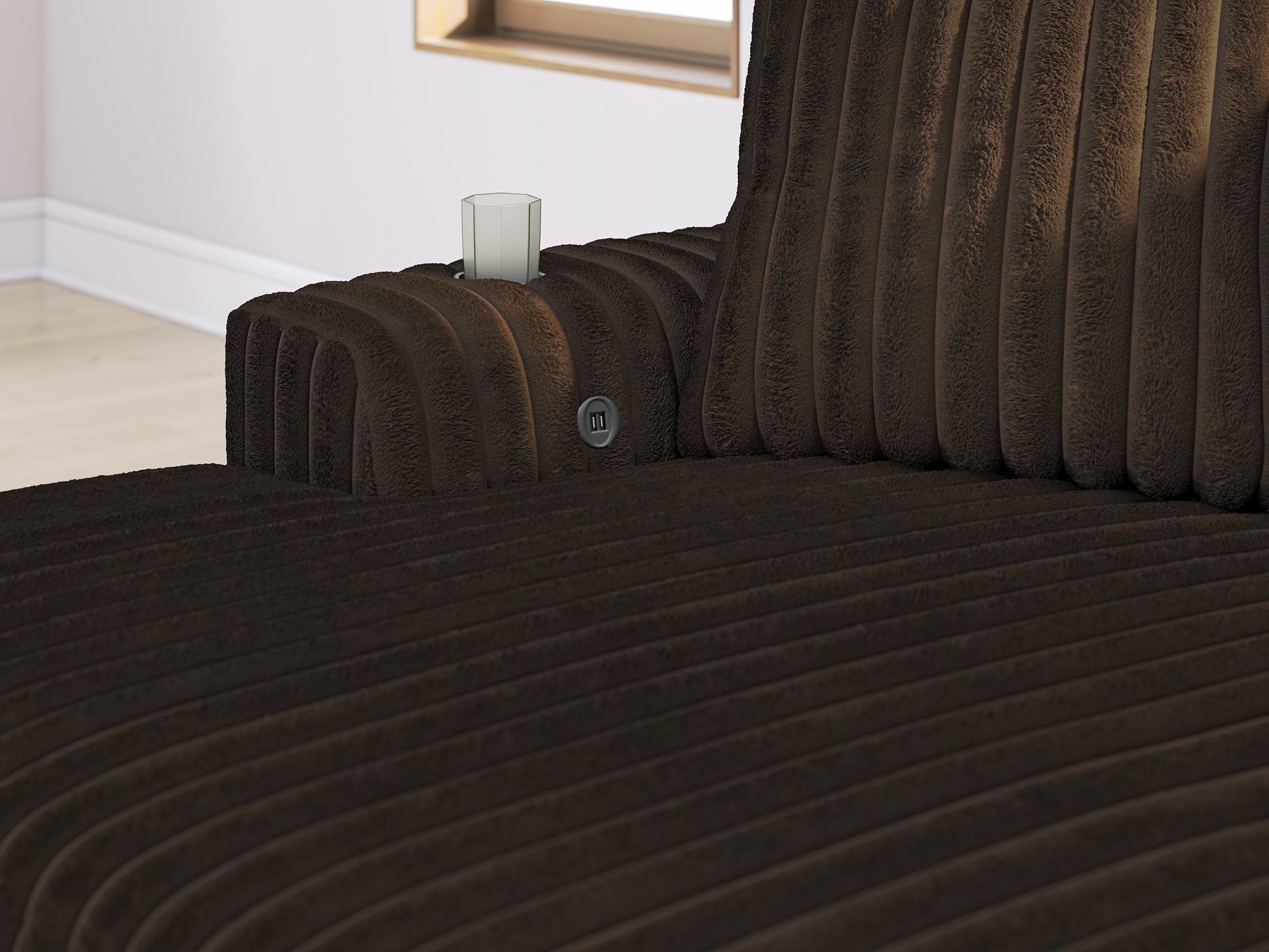 Midnight-Madness Oversized Chaise - Luxury Home Furniture (MI)