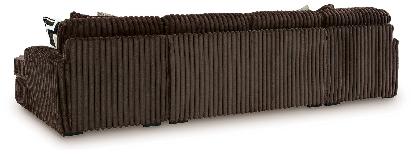 Midnight-Madness Sectional with Chaise - Luxury Home Furniture (MI)