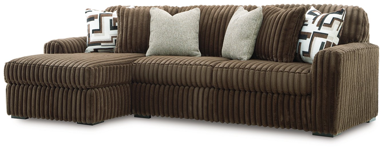 Midnight-Madness Sectional Sofa with Chaise - Luxury Home Furniture (MI)