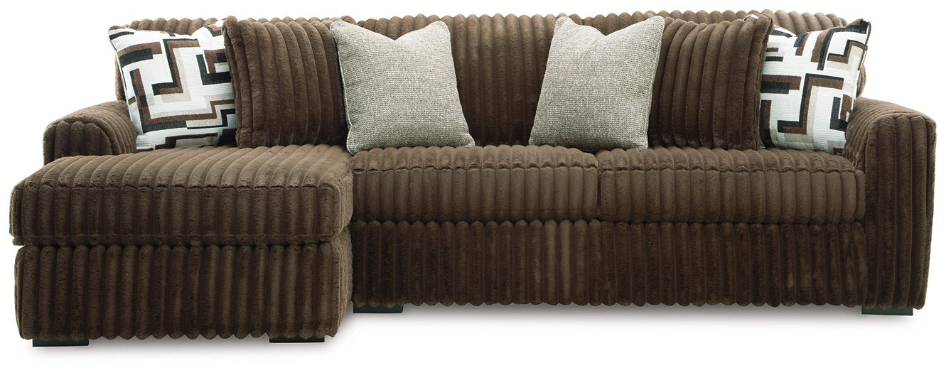 Midnight-Madness Sectional Sofa with Chaise - Luxury Home Furniture (MI)