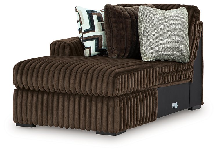 Midnight-Madness Sectional with Chaise - Luxury Home Furniture (MI)