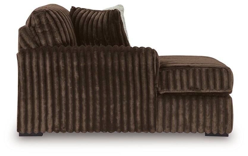Midnight-Madness Sectional with Chaise - Luxury Home Furniture (MI)