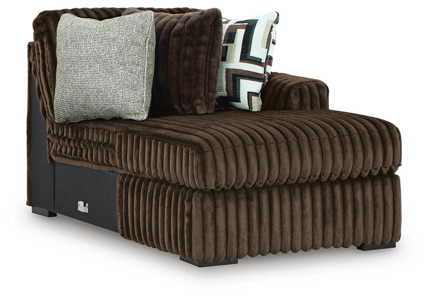 Midnight-Madness Sectional with Chaise - Luxury Home Furniture (MI)