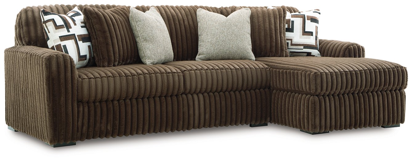Midnight-Madness Sectional Sofa with Chaise - Luxury Home Furniture (MI)