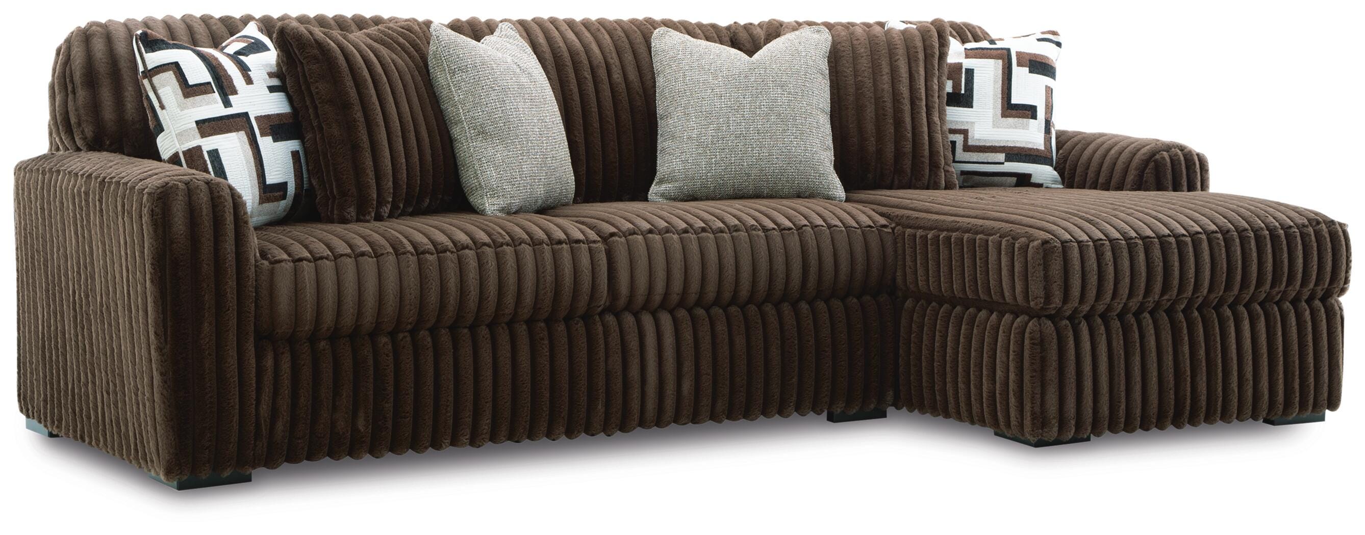 Midnight-Madness Sectional Sofa with Chaise - Luxury Home Furniture (MI)