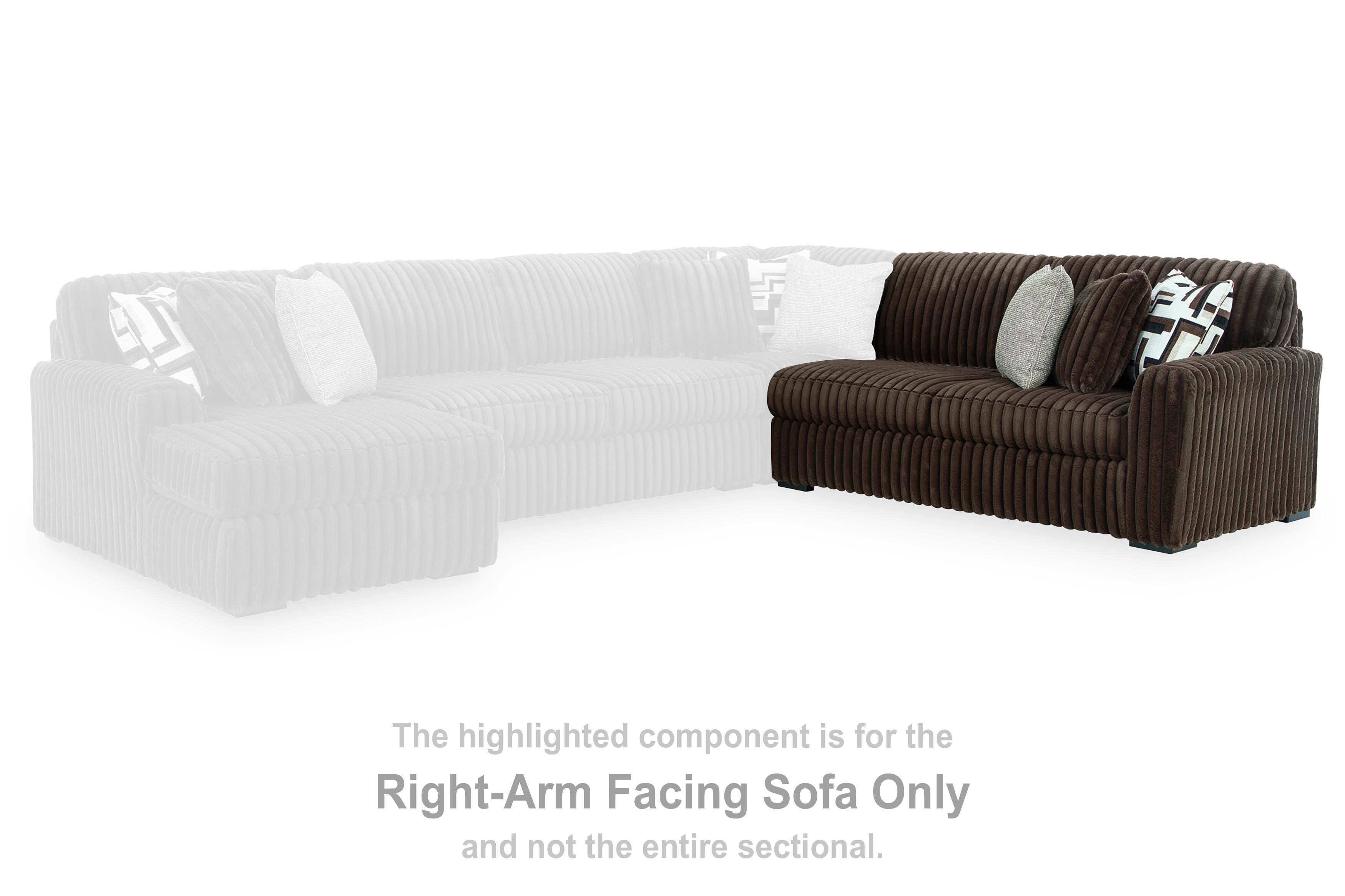 Midnight-Madness Sectional with Chaise - Luxury Home Furniture (MI)