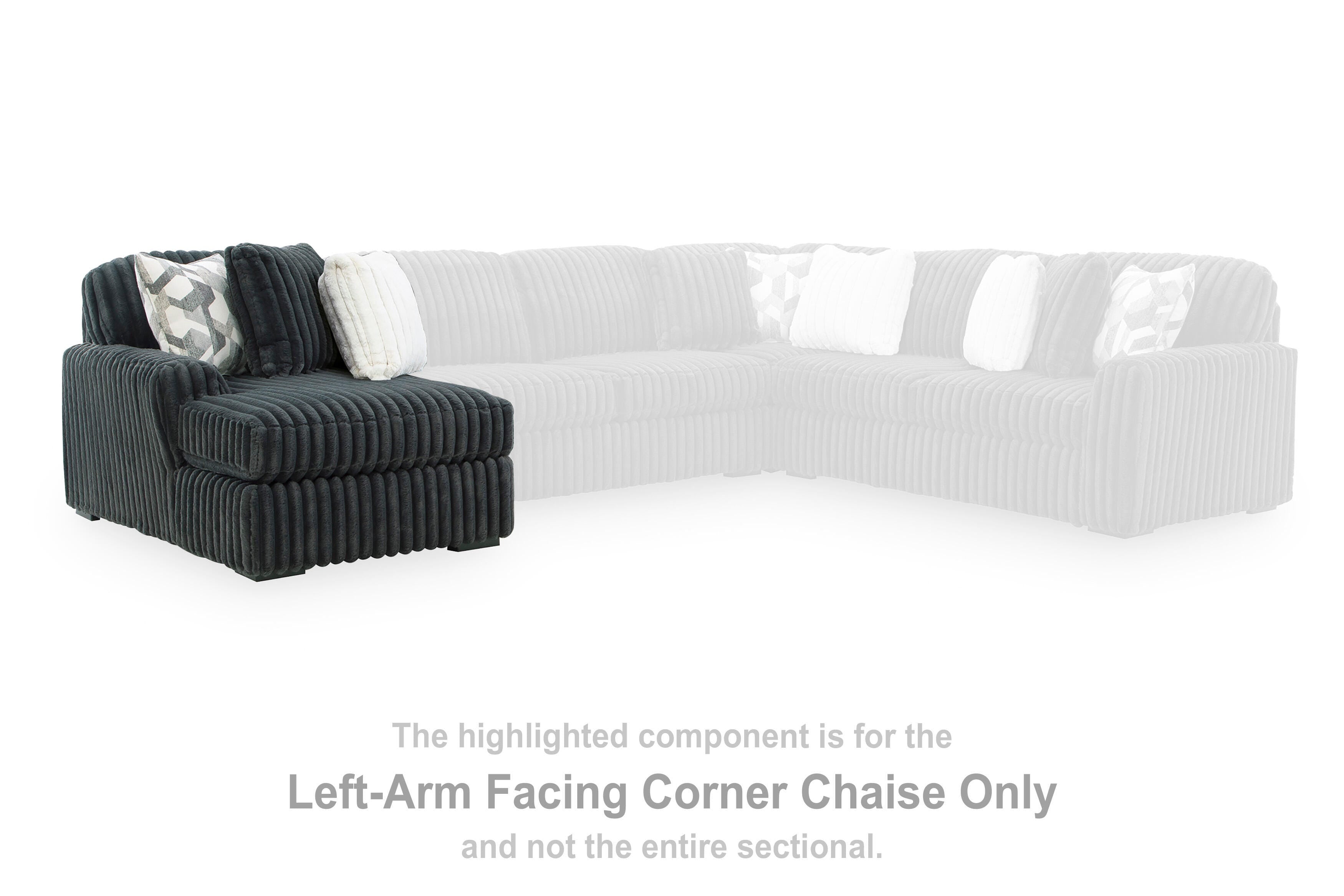Midnight-Madness Super Chaise - Luxury Home Furniture (MI)