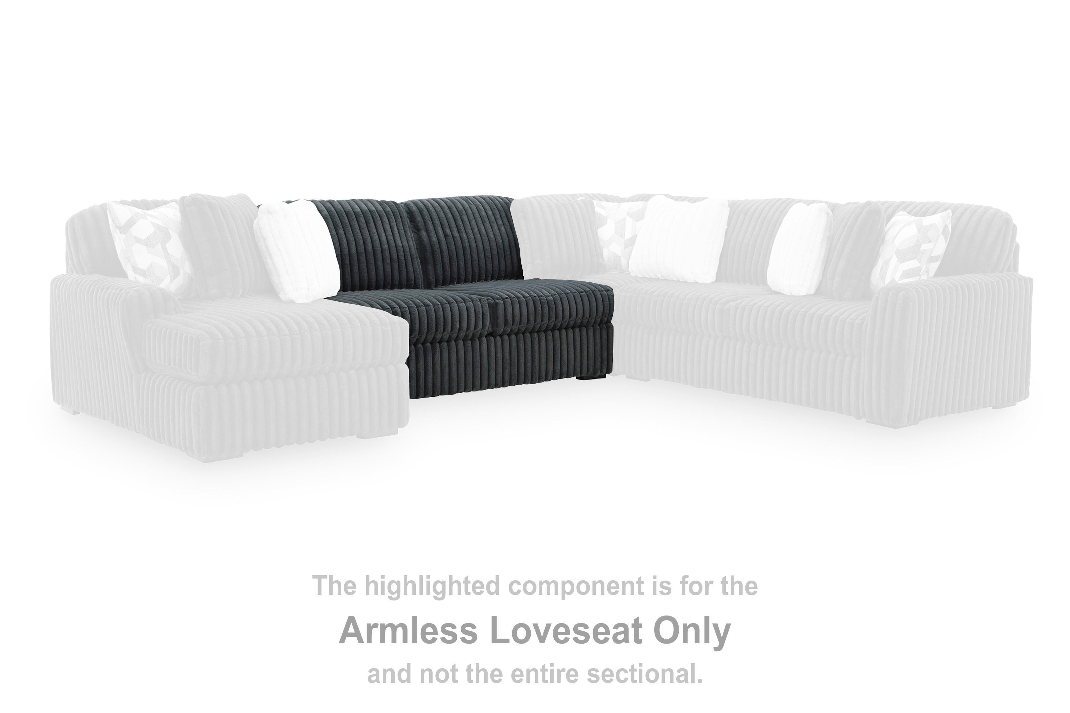 Midnight-Madness Sectional with Chaise - Luxury Home Furniture (MI)