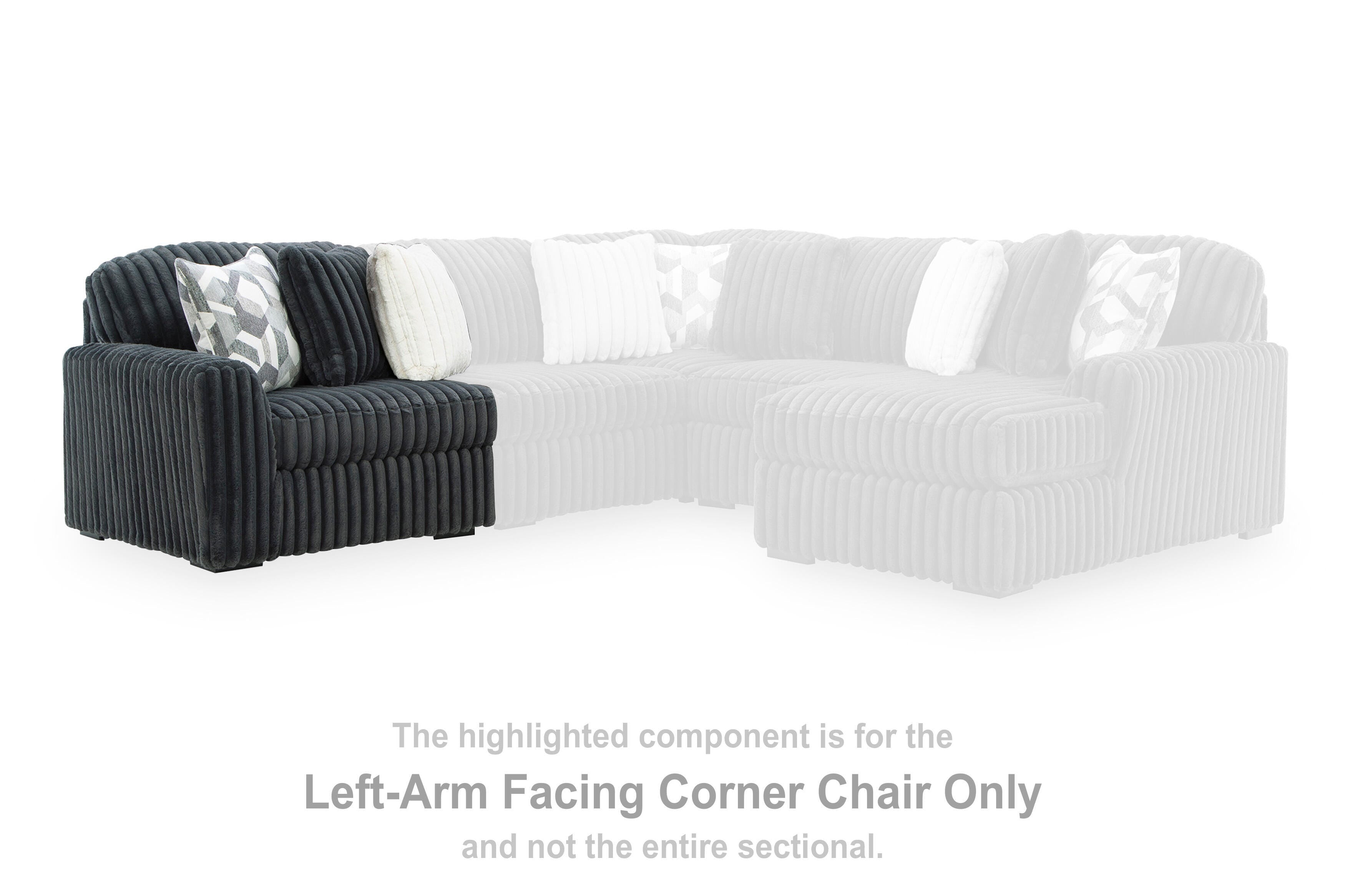 Midnight-Madness Sectional - Luxury Home Furniture (MI)