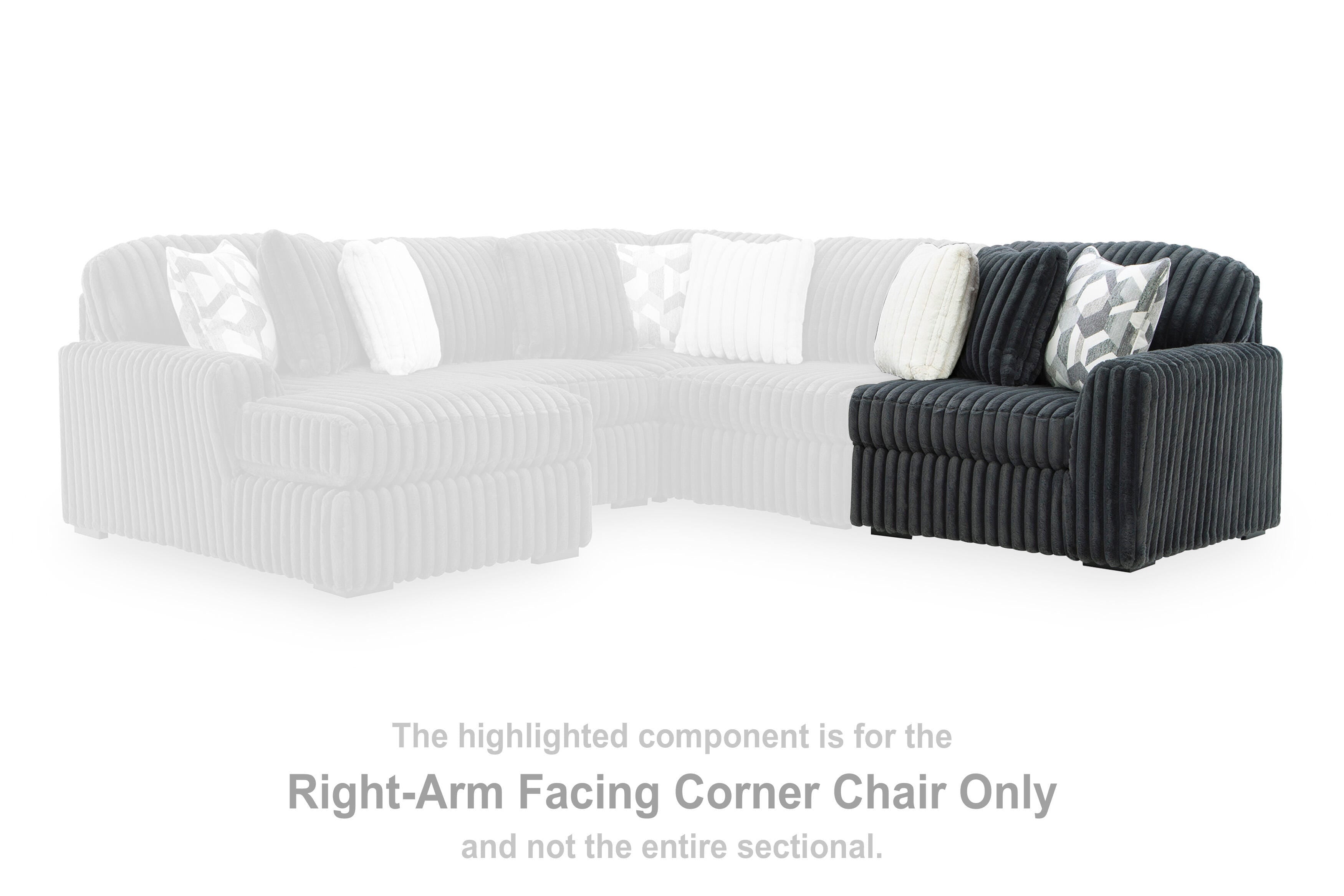 Midnight-Madness Sectional - Luxury Home Furniture (MI)