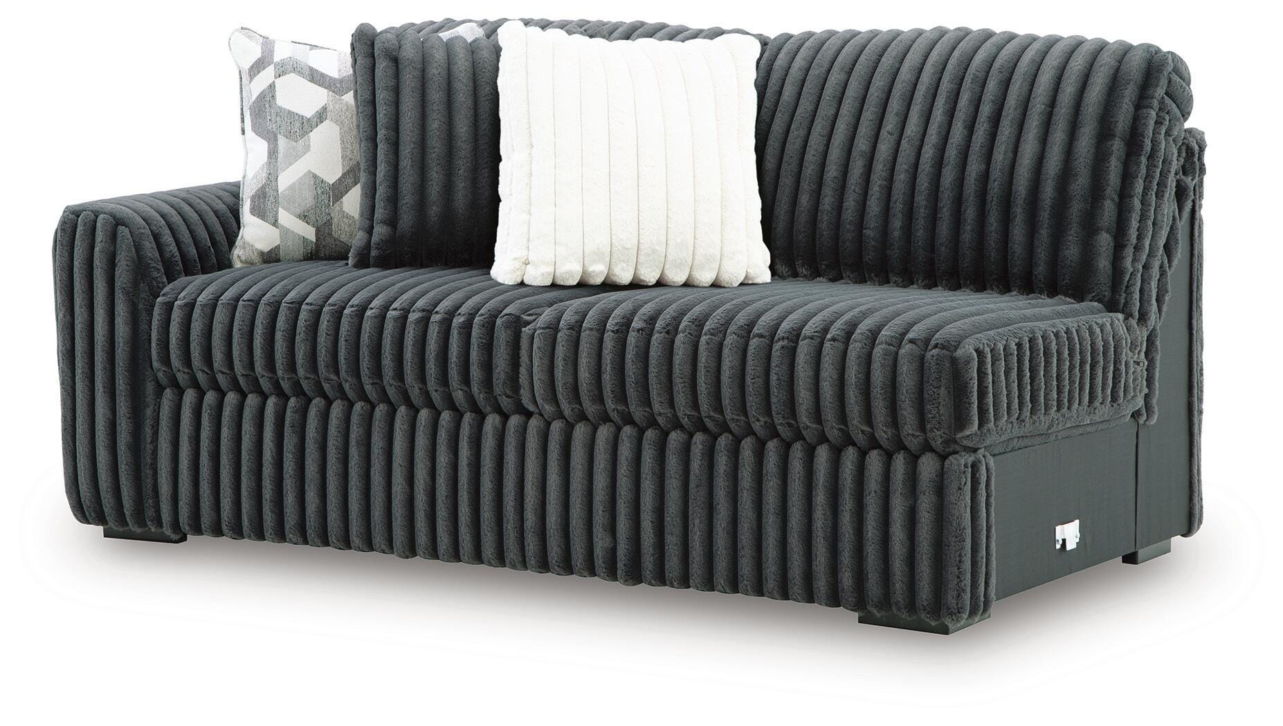 Midnight-Madness Sectional Sofa with Chaise - Luxury Home Furniture (MI)