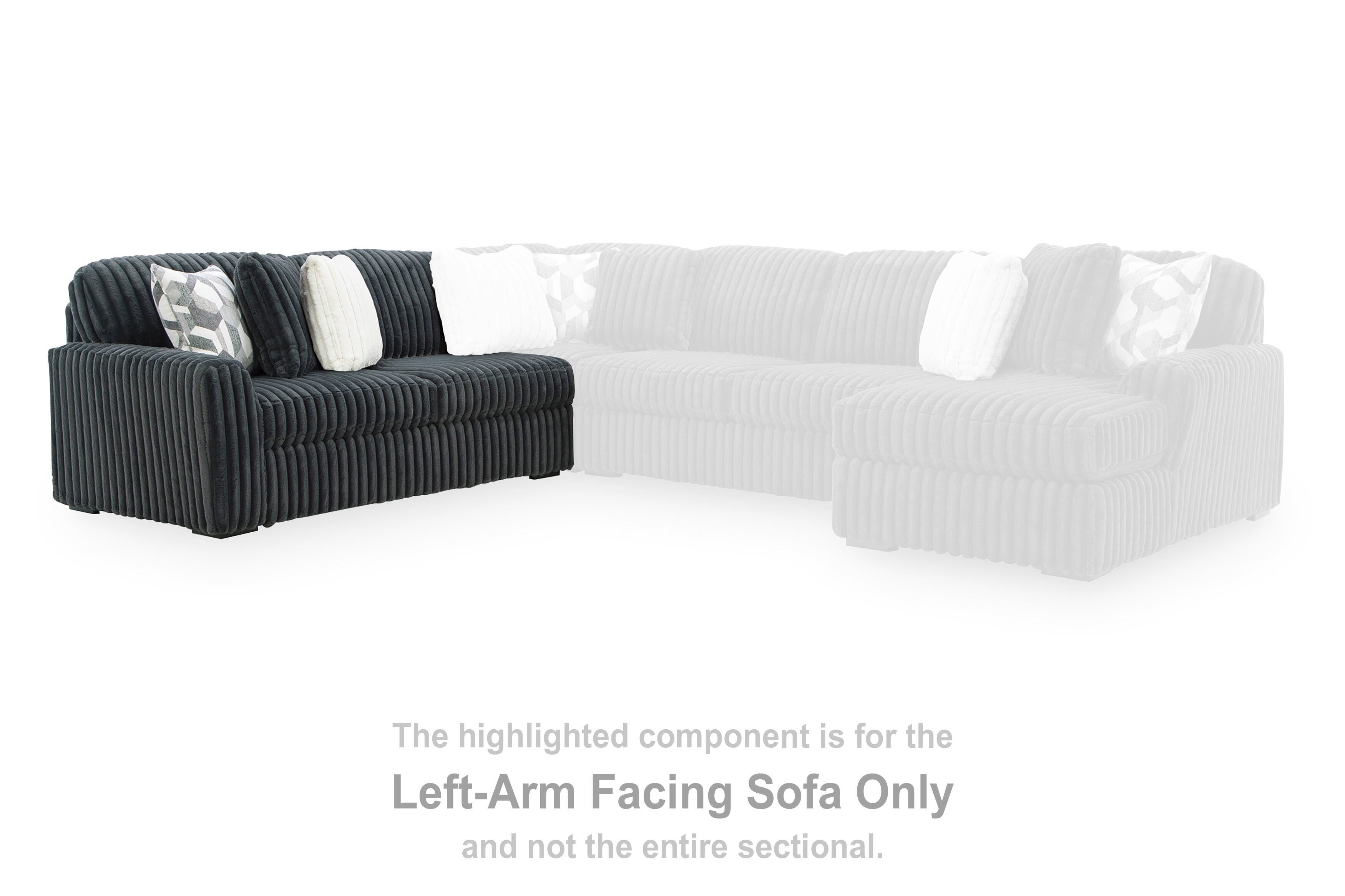 Midnight-Madness Sectional - Luxury Home Furniture (MI)